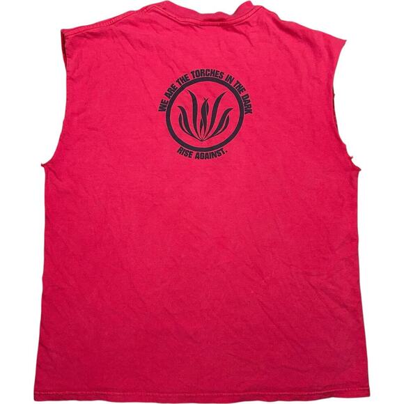 Rise Against “We Are The Torches In The Dark” Vintage Band Tank Top - Picture 2 of 5